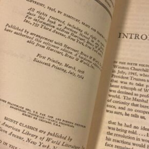 Animal Farm-George Orwell-Vintage Signet Paperback Edition/16th Printing 1964 - Picture 3 of 3